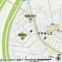 千葉県松戸市古ケ崎187周辺の地図