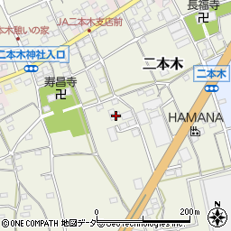 埼玉県入間市二本木964周辺の地図