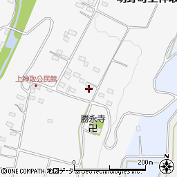 山梨県北杜市明野町上神取1256周辺の地図