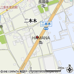 埼玉県入間市二本木1299周辺の地図
