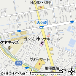 千葉県松戸市古ケ崎743周辺の地図