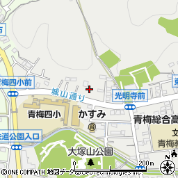 東京都青梅市東青梅6丁目26周辺の地図