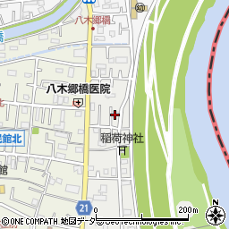 埼玉県三郷市東町24周辺の地図