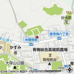 東京都青梅市東青梅6丁目23-17周辺の地図