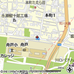 鎌倉橋記念緑地周辺の地図