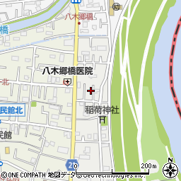 埼玉県三郷市東町25-8周辺の地図