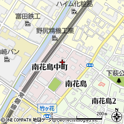千葉県松戸市南花島中町253周辺の地図