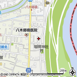 埼玉県三郷市東町25-11周辺の地図