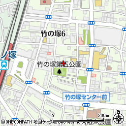 日本調剤竹ノ塚薬局周辺の地図
