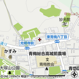 東京都青梅市東青梅6丁目23-19周辺の地図