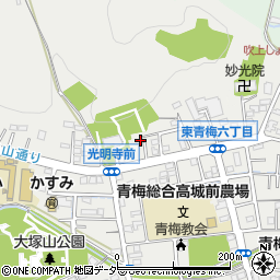 東京都青梅市東青梅6丁目23-10周辺の地図