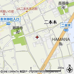 埼玉県入間市二本木965周辺の地図