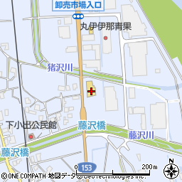 長野県伊那市西春近5833周辺の地図