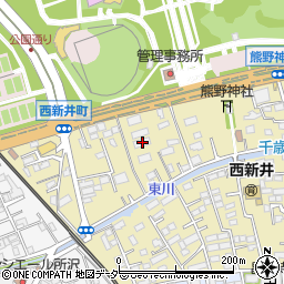 埼玉県所沢市西新井町18-12周辺の地図