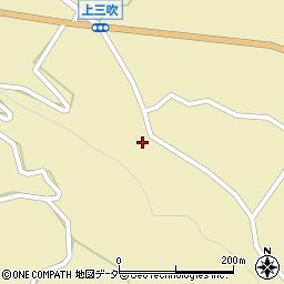 山梨県北杜市武川町三吹1083周辺の地図