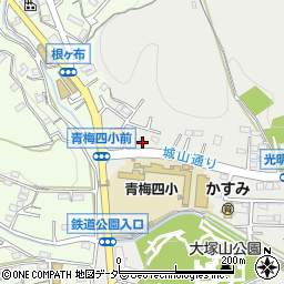 東京都青梅市東青梅6丁目27-32周辺の地図