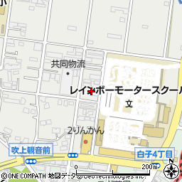 大蔵屋商事株式会社　東京北営業所周辺の地図