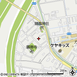 千葉県松戸市古ケ崎182周辺の地図