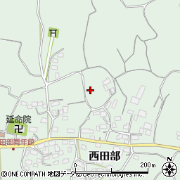 千葉県香取市西田部周辺の地図