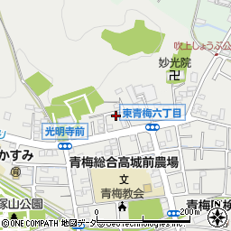 東京都青梅市東青梅6丁目22-2周辺の地図
