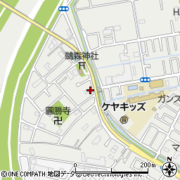 千葉県松戸市古ケ崎180周辺の地図
