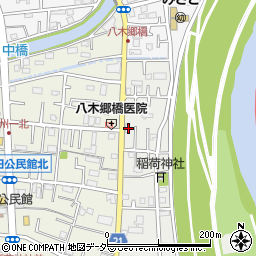 埼玉県三郷市東町28周辺の地図