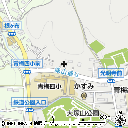 東京都青梅市東青梅6丁目27-8周辺の地図