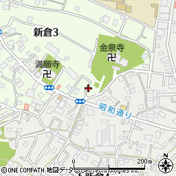 午王山児童遊園地周辺の地図
