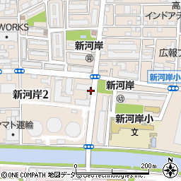 徳丸橋周辺の地図