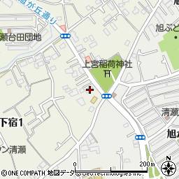 東京都清瀬市下宿1丁目226-1周辺の地図