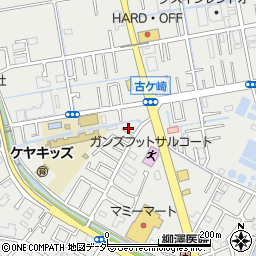千葉県松戸市古ケ崎713周辺の地図