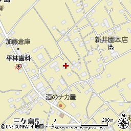 埼玉県所沢市三ケ島5丁目1596周辺の地図