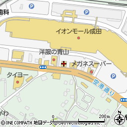 ビッグボーイ成田ウイング店周辺の地図