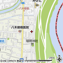埼玉県三郷市東町25-13周辺の地図