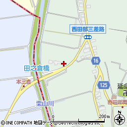 千葉県香取市西田部1396周辺の地図