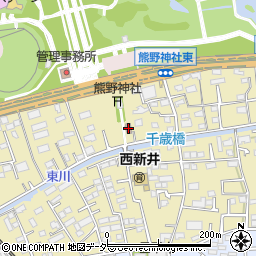 新井町会館周辺の地図