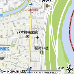 埼玉県三郷市東町25-5周辺の地図