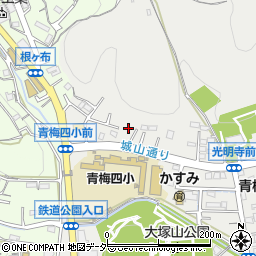 東京都青梅市東青梅6丁目27-44周辺の地図