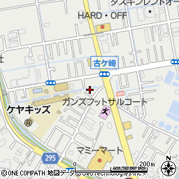 千葉県松戸市古ケ崎711周辺の地図