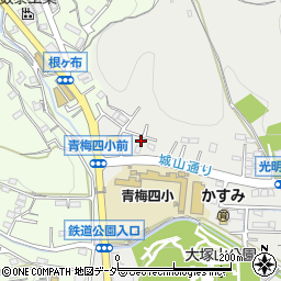 東京都青梅市東青梅6丁目27-25周辺の地図