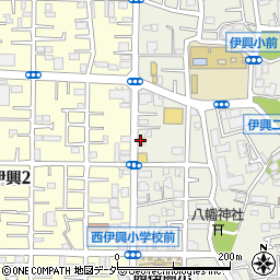 道とん堀　足立伊興店周辺の地図