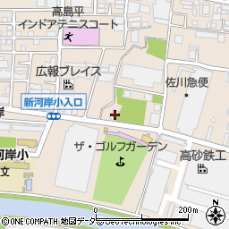 東京都板橋区新河岸1丁目9-8周辺の地図