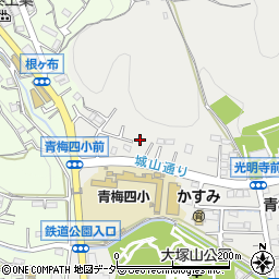 東京都青梅市東青梅6丁目27-43周辺の地図