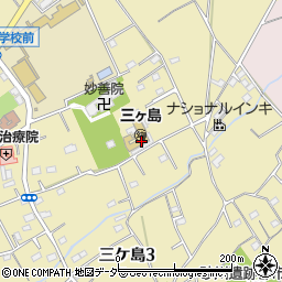 埼玉県所沢市三ケ島3丁目1412周辺の地図