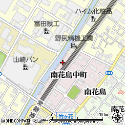 千葉県松戸市南花島中町224-5周辺の地図