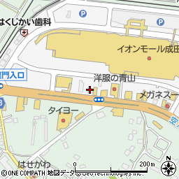星乃珈琲店 成田店周辺の地図