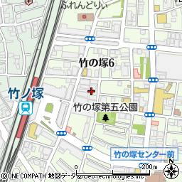 竹ノ塚ヨシダ歯科口腔外科周辺の地図