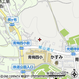 東京都青梅市東青梅6丁目27-21周辺の地図
