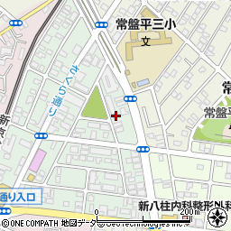 千葉県松戸市常盤平陣屋前14-5周辺の地図