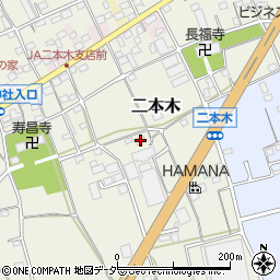 埼玉県入間市二本木1278周辺の地図